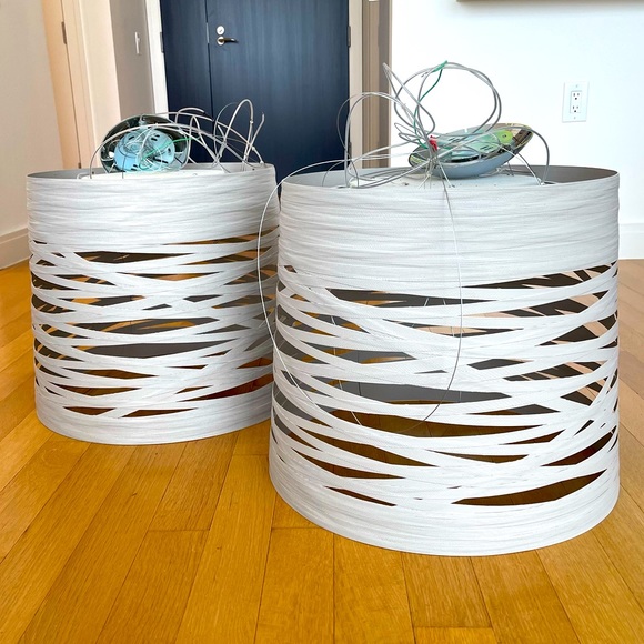 FOSCARINI Tress Large Pendant Lights Grey - Picture 2 of 11